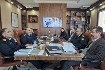 نشست مشترک مدیرکل راه و شهرسازی و فرمانده نیروی انتظامی استان همدان برگزار شد
