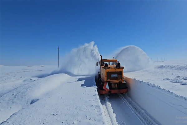 برف روبی و بازگشایی محورهای استان کردستان