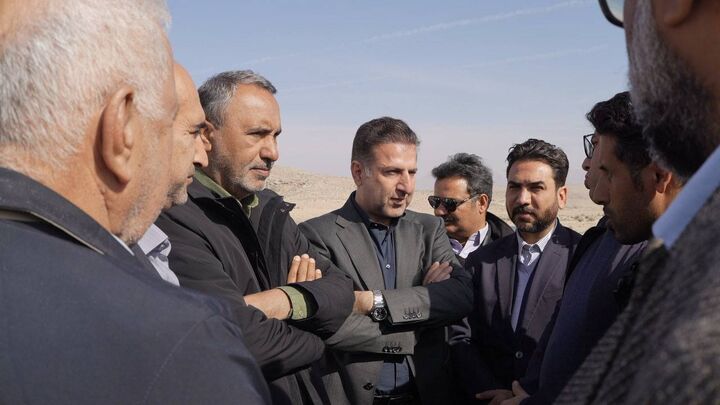 بازدید از روند پیشرفت پروژه‌های راهداری در شهرستان خفر