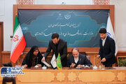 ببینید |آیین امضای تفاهم نامه وزارت راه و شهرسازی با وزارت جهاد کشاورزی