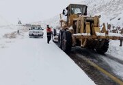عملیات گسترده برف‌روبی راه‌های استان خراسان جنوبی