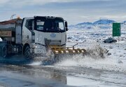 عملیات گسترده برف‌روبی راه‌های استان خراسان جنوبی