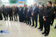 ببینید | آیین بزرگداشت چهل و هفتمین سالگرد پیروزی انقلاب اسلامی در فرودگاه بین‌المللی مهرآباد
