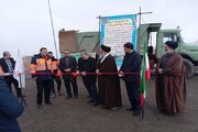گزارش تصویری //همزمان با ایام دهه فجر انقلاب اسلامی، آیین بهره‌برداری همزمان از سه پروژه مهم راهداری در شهرستان سلماس برگزار شد.