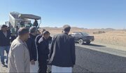 ببینید| بازدید استاندار، معاون عمرانی و مدیر کل راه و شهرسازی سیستان و بلوچستان از عملیات ساخت بزرگراه زاهدان-خاش