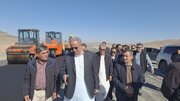 ببینید| بازدید استاندار، معاون عمرانی و مدیر کل راه و شهرسازی سیستان و بلوچستان از عملیات ساخت بزرگراه زاهدان-خاش