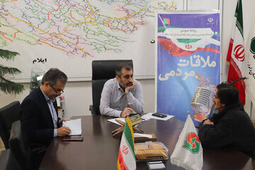 ببینید | ملاقات چهره‌به‌چهره علی سلیمی مدیرکل اداره کل راهداری و حمل‌ و نقل جاده‌ای استان کرمانشاه