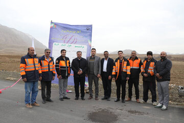 ببینید | افتتاح از پروژه راه روستایی پریوه شهرستان هرسین_استان کرمانشاه