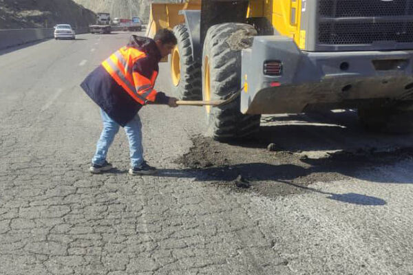 لکه گیری محور حاجی آباد