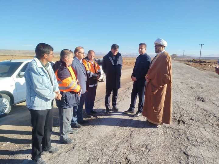 بازدید مدیرکل راهداری فارس از محور شهرستان‌های مرودشت، سعادت شهر و پاسارگاد