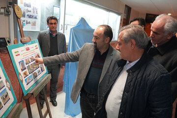 ببینید | نمایشگاه تخصصی عکس پروژه‌های شاخص اداره کل راه و شهرسازی استان اردبیل به مناسبت ایام‌الله دهه مبارک فجر