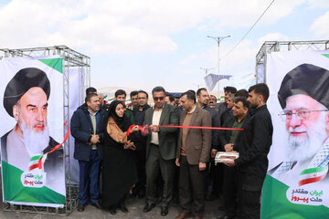 پروژه ملی تقاطع غیرهمسطح مومن‌آباد سروستان افتتاح شد