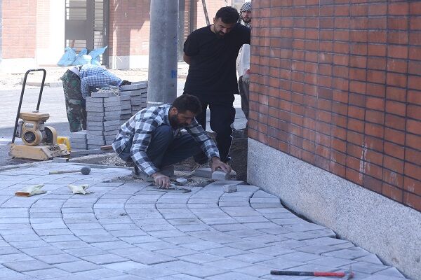 پیشرفت فیزیکی ۸۰ درصدی پروژه  احداث مسجد مسکن مهر خرمشهر