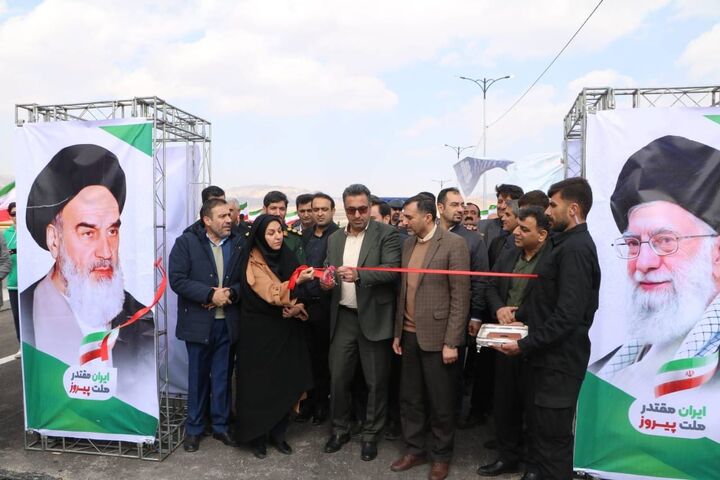 پروژه ملی تقاطع غیرهمسطح مومن‌آباد سروستان افتتاح شد