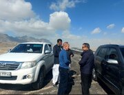 مدیر کل راه و شهرسازی استان سیستان و بلوچستان در بازدید از پروژه ساخت بزرگراه خاش به سراوان