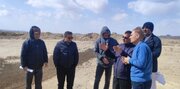 مدیر کل راه و شهرسازی استان سیستان و بلوچستان در بازدید از پروژه ساخت بزرگراه خاش به سراوان