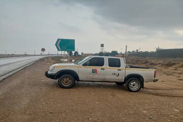 تردد روان در تمامی محور‌های بوشهر برقرار است/ آماده‎ باش راهداران