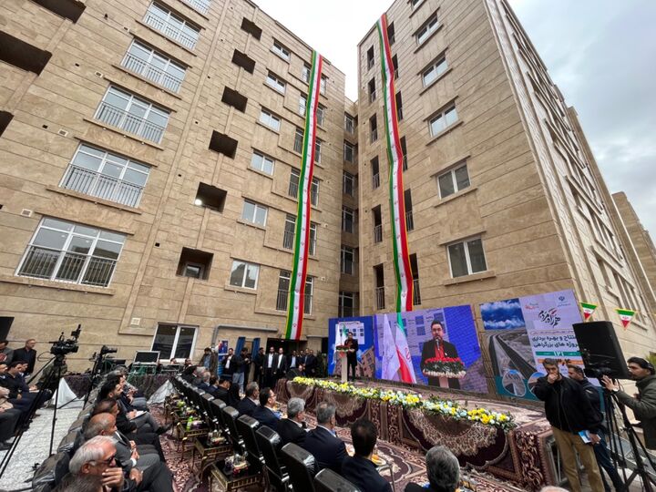 افتتاح ۱۲۴۰۵ واحد مسکن حمایتی در استان فارس