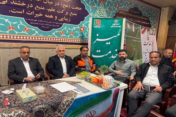 میز خدمت اداره کل راهداری و حمل و نقل جاده ای بوشهر برگزار شد