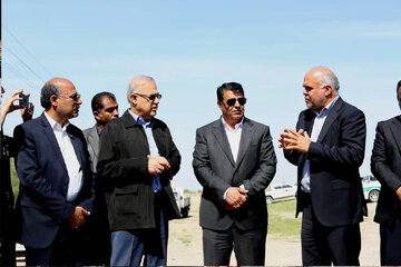 تعریض ۱۱ کیلومتر محور میناب–سندرک-بشاگرد (هرمزگان) آغاز شد