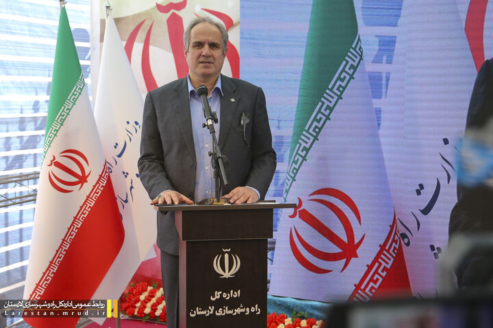 آیین بهره‌ برداری از ۲۶ کیلومتر پروژه راه و بزرگراهی در حوزه استحفاظی اداره کل راه و شهرسازی لارستان با دستور مقام عالی وزارت راه و شهرسازی