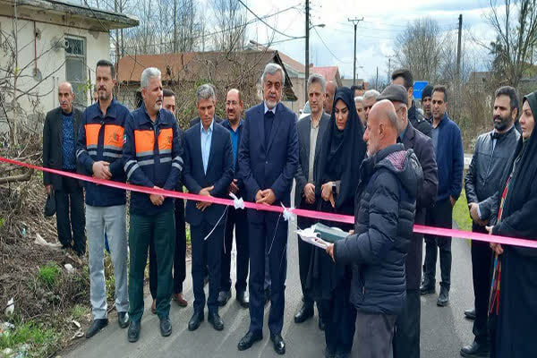 افتتاح پروژه‌های روکش آسفالت محورهای کوچصفهان–رشت و پیرموسی در دهه مبارک فجر