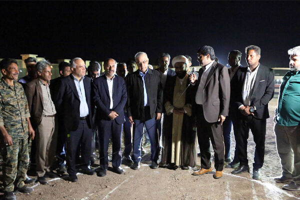 عملیات اجرایی پروژه بهسازی و محور آبنما–برنطین(هرمزگان) آغاز شد