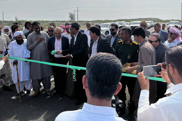 مجتمع خدماتی رفاهی حسن یزدانی در محور جاسک–کنارک افتتاح شد