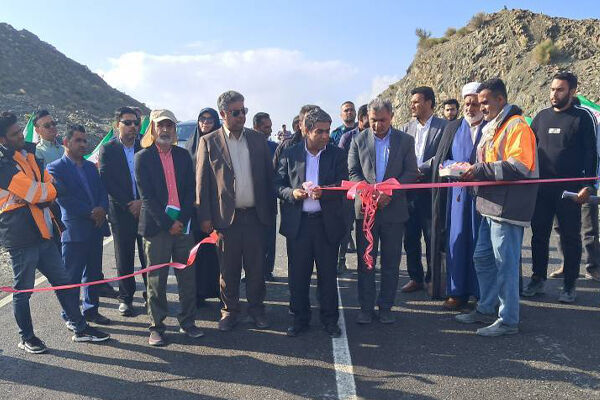افتتاح راه روستایی پشتکوه گافر