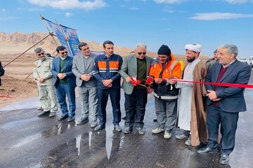 افتتاح پروژه‌های راهداری شهرستان فردوس همزمان با ایام‌ دهه فجر