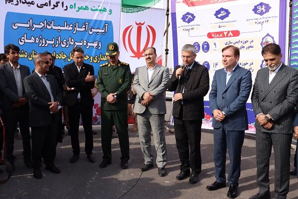 ۲۸ پروژه راهداری دشتستان آغاز و بهره برداری شد