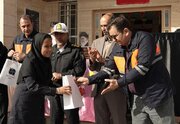 آموزش ایمنی و آشنایی با راهداران برای دانش‌آموزان روستای دستگرد استان خراسان جنوبی