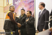 جلوه های از گردهمایی راهداران و آیین تجلیل از راهداران نمونه و عوامل میدانی و پشتیبانی حاضر در عملیات راهداری در جریان سیل روزهای پایانی پاییز ۱۴۰۴