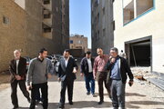 نظارت مدیرکل راه و شهرسازی استان بر روند تکمیل پروژه های بهارستان و حکیم الهی سمنان