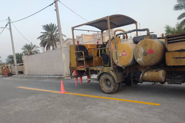 خط کشی محور رودان