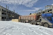 ببینید | اجرای عملیات ساخت پروژه های نهضت ملی مسکن شهر کرمانشاه در روزهای برفی