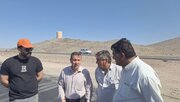 ببینید| بازدید مدیرکل راه و شهرسازی سیستان و بلوچستان از عملیات ساخت بزرگراه زاهدان- خاش