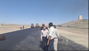 ببینید| بازدید مدیرکل راه و شهرسازی سیستان و بلوچستان از عملیات ساخت بزرگراه زاهدان- خاش