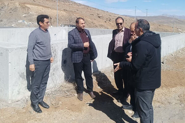 بازدید میدانی از تقاطع ثمورخان در محور بروجرد به سمت توره