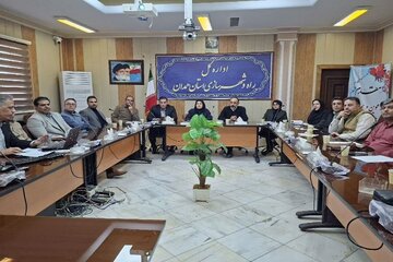 بررسی طرح جامع شهر تویسرکان در جلسه کارشناسی کار گروه امور زیر بنایی استان همدان