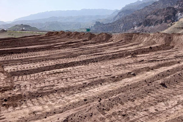 شانه سازی محور کهورستان- بندرخمیر