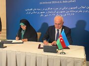 ببینید | امضای تفاهم نامه هفدهمین اجلاس کمیسیون مشترک همکاری های اقتصادی ایران و آذربایجان با حضور وزیر راه و شهرسازی کشورمان و معاون نخست وزیر آذربایجان