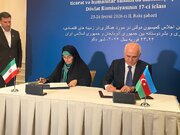 ببینید | امضای تفاهم نامه هفدهمین اجلاس کمیسیون مشترک همکاری های اقتصادی ایران و آذربایجان با حضور وزیر راه و شهرسازی کشورمان و معاون نخست وزیر آذربایجان