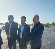 ببینید| آغاز عملیات روکش آسفالت محور دزفول به شوشتر با حضور مدیرکل راه و شهرسازی خوزستان و نماینده دزفول