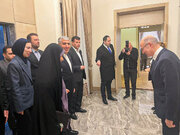 ببینید|دیدار فرزانه صادق وزیر راه و شهرسازی با پرویز شهبازف وزیر انرژی کشور آذربایجان