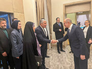 ببینید|دیدار فرزانه صادق وزیر راه و شهرسازی با پرویز شهبازف وزیر انرژی کشور آذربایجان