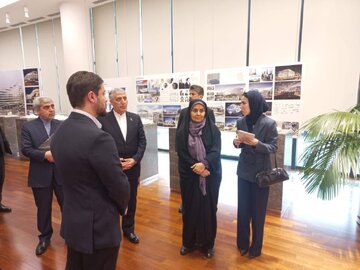 ببینید|بازدید فرزانه صادق وزیر راه و شهرسازی از پروژه شهرسازی مدرن «شهر سفید» در باکو