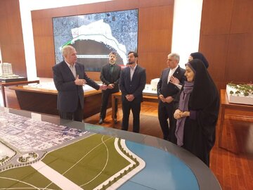 بازدید وزیر از سفید شعر باکو