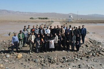 تور بازدید مدیران روابط‌عمومی دستگاه‌های اجرایی استان خراسان جنوبی از تالاب کجی نمکزار برگزار شد.