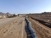 ببینید| بازدید مدیر کل راه و شهرسازی سیستان و بلوچستان عملیات آماده‌سازی سایت نهضت ملی مسکن میرجاوه